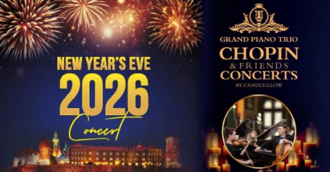 Grand Piano Trio Chopin & Friends Concert on New Year's Eve