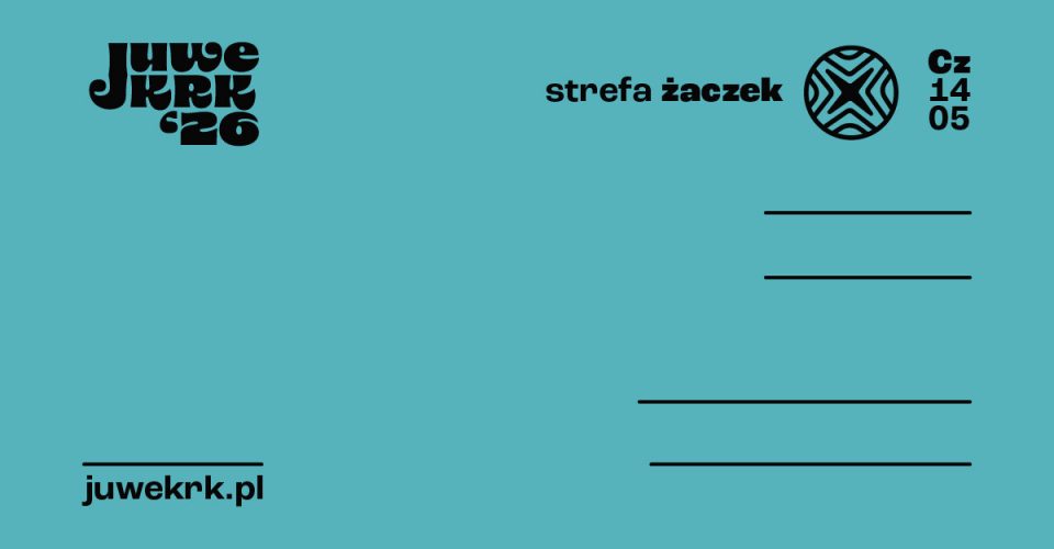 Juwenalia Krakoskie 2026 - STREFA ŻACZEK | JUWECZWARTEK
