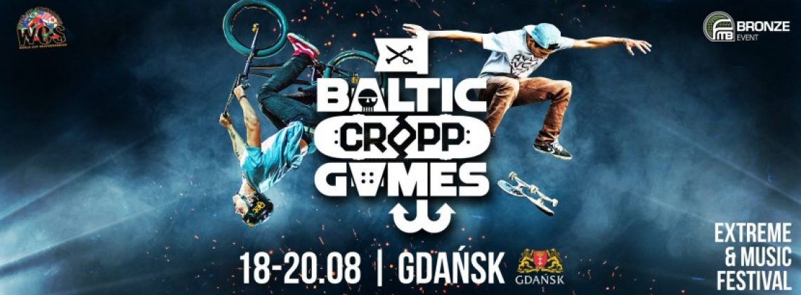 Sport, akcja, muzyka! CROPP BALTIC GAMES 2K18 to impreza dla prawdziwych zajawkowiczów.
