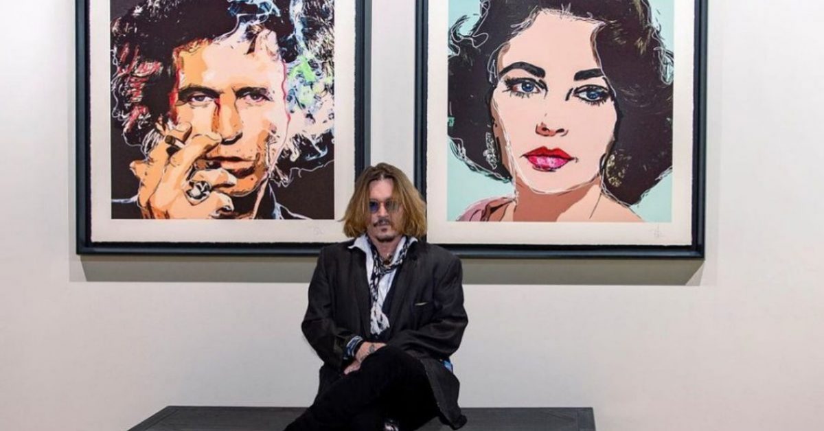 Johnny Depp – aktor, muzyk, artysta. Po ile chodzi jego sztuka?