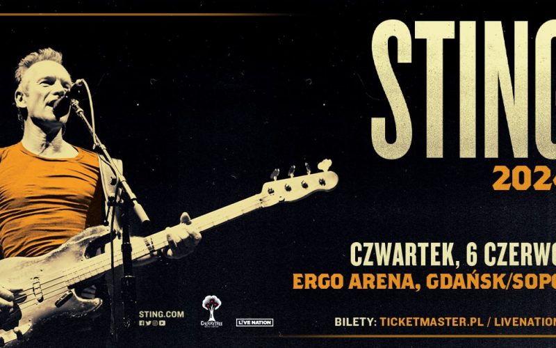 STING WORLD TOUR 2024 Gdańsk/Sopot 6 czerwca 2024 ERGO ARENA