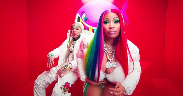 6ix9ine ponownie łączy siły z Nicki Minaj! Posłuchajcie “TROLLZ”