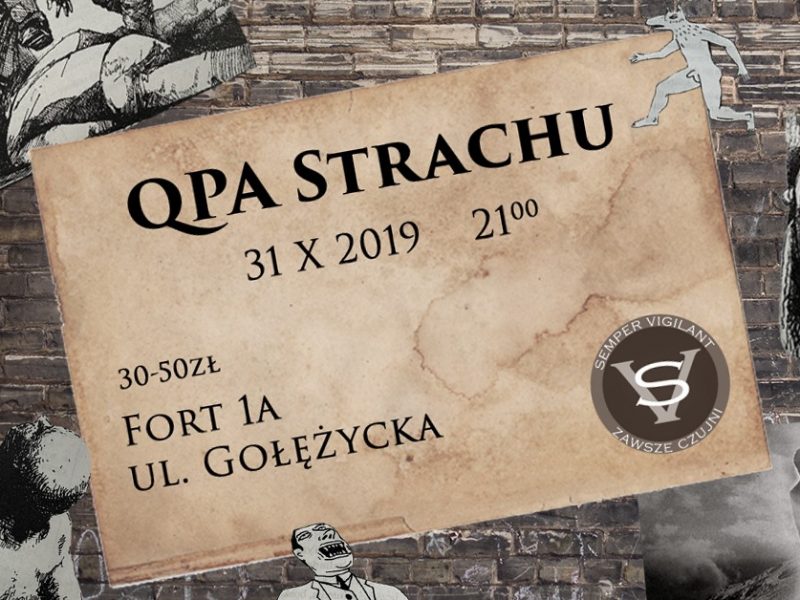 Qpa Strachu – wyjątkowa impreza na Halloween w Poznaniu