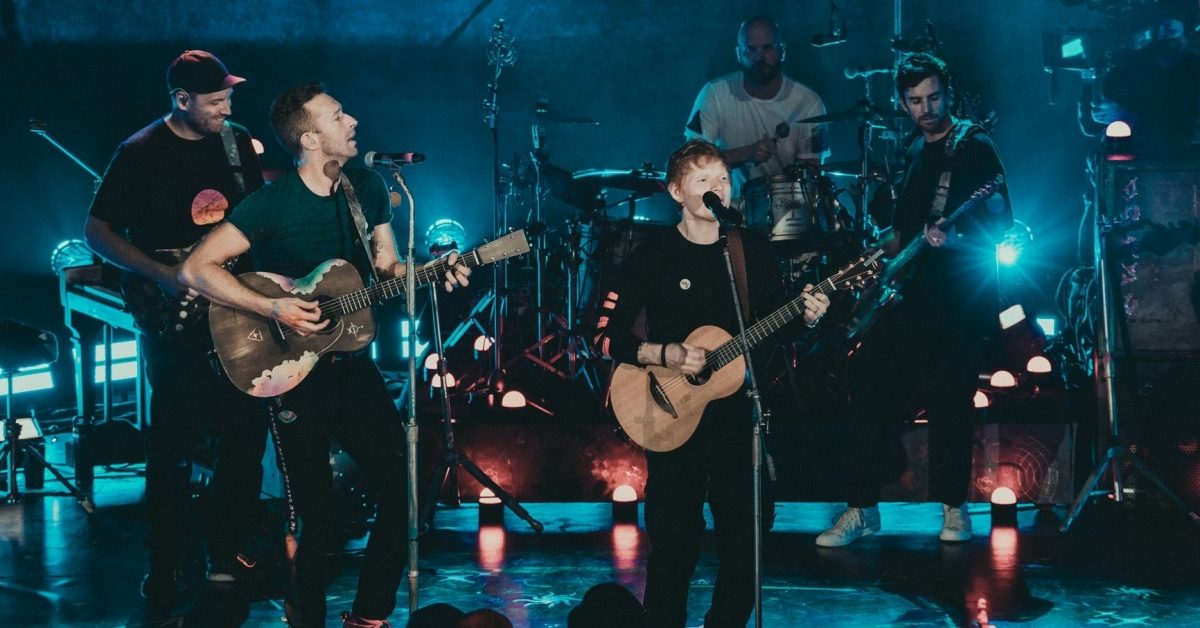 Ed Sheeran i Coldplay zaśpiewali na jednej scenie