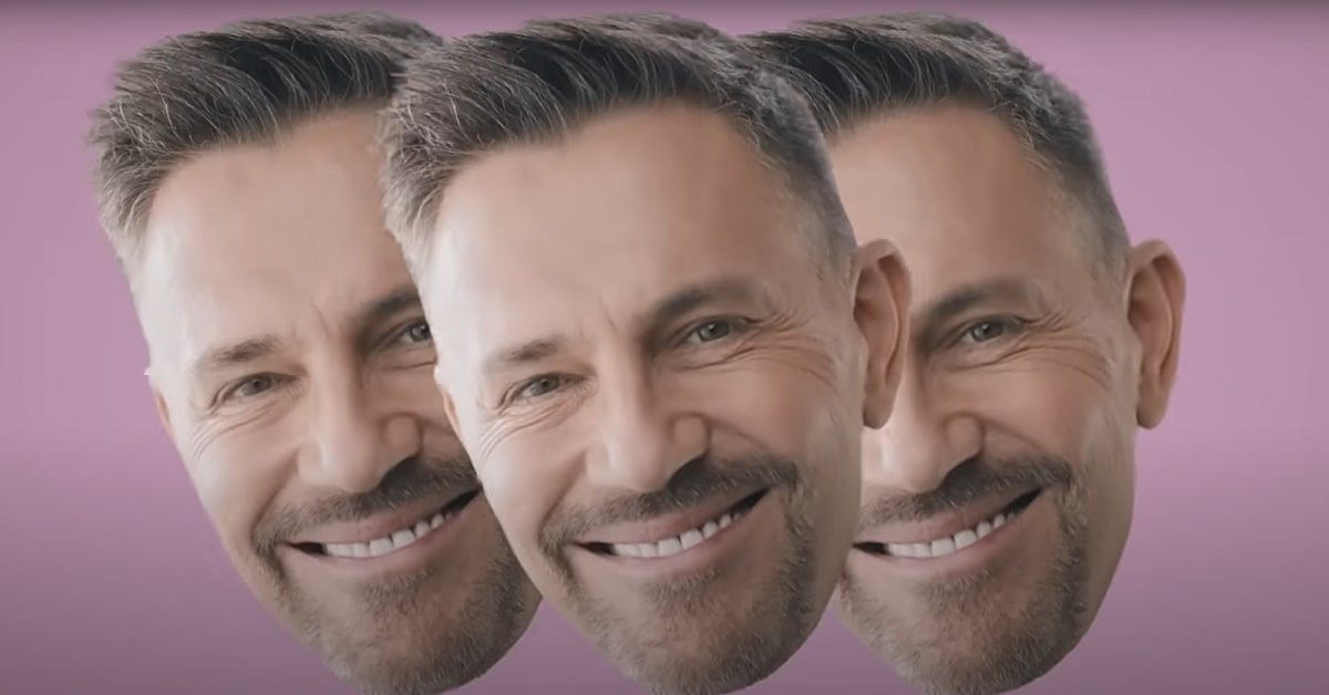 Krzysztof Ibisz zarapował w reklamie pasty do zębów