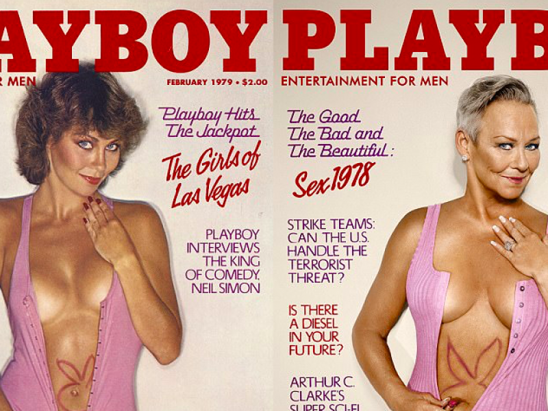 Playboy odtworzył okładki sprzed 30 lat! Jak wyglądają “emerytowane” Playmates? Będziecie zaskoczeni!