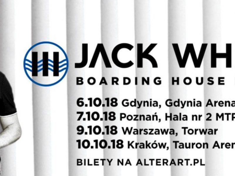 Jack White wyrusza w trasę po… Polsce! W kraju nad Wisłą zagra aż 4 koncerty.
