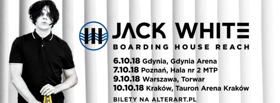 Jack White wyrusza w trasę po… Polsce! W kraju nad Wisłą zagra aż 4 koncerty.