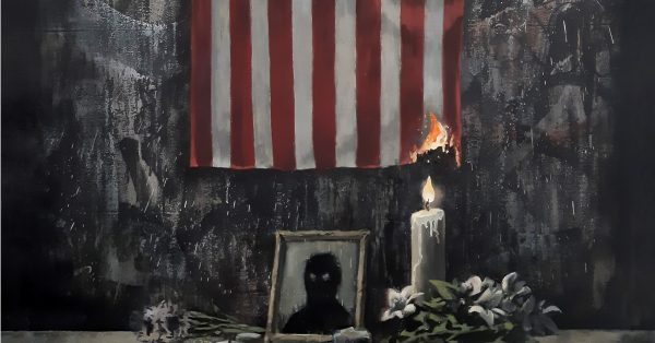 Banksy nową pracą komentuje śmierć George’a Floyda