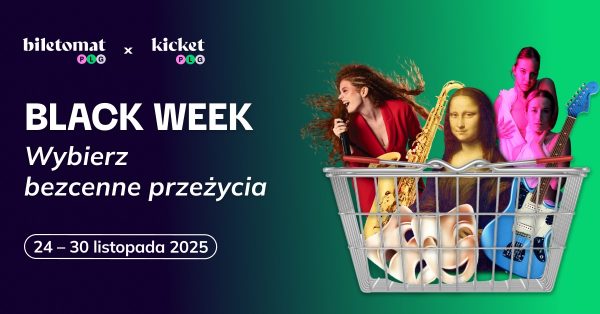 Kulturalny Black Week: Bilety na ponad 700 wydarzeń w całej Polsce nawet 80% taniej!
