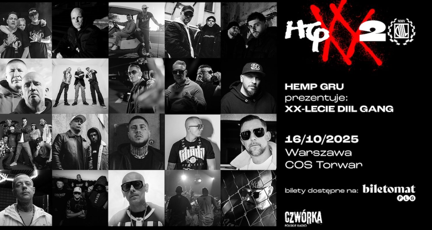 XX-lecie DIIL GANG na Torwarze coraz bliżej – Hemp Gru zaprasza