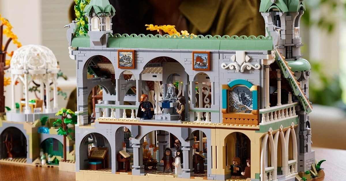 Rivendell w wersji Lego robi niemniejsze wrażenie, niż we „Władcy Pierścieni”
