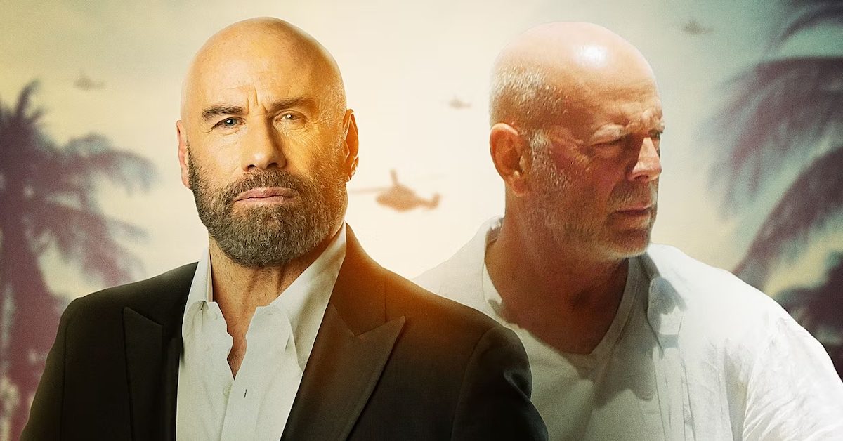 Bruce Willis próbuje dopaść Johna Travoltę w zwiastunie „Paradise City”